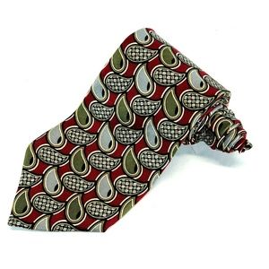 Fraser Thomson Men's 100% Silk Paisley Necktie